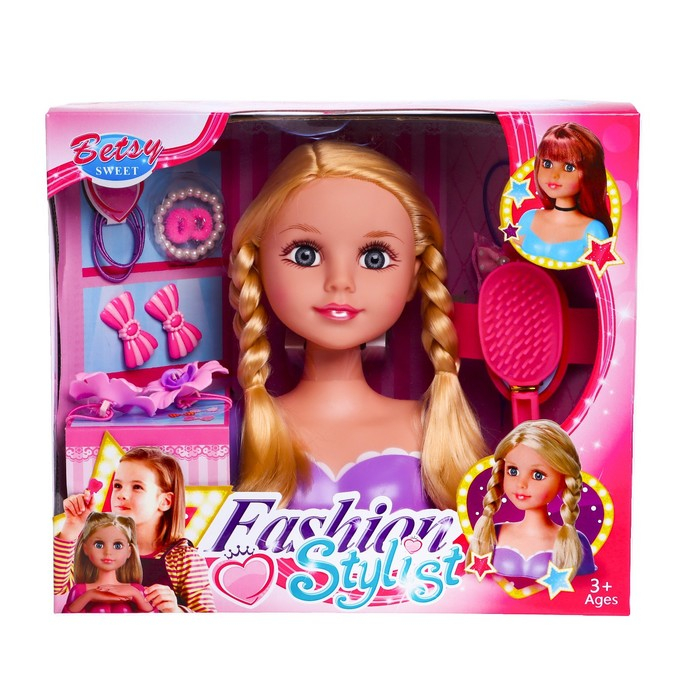 Кукла-манекен для создания причёсок &laquo;Катрина&raquo; с аксессуарами