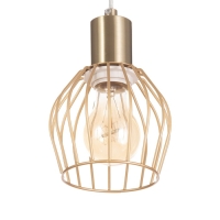 Светильник подвесной "Лофт" 1х25Вт Е27 Бронза 12х116х11