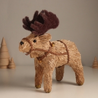 Декор "Лось в упряжке" 23х9х22,5 см Декор "Лось в упряжке" 23х9х22,5 см