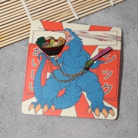 Значок &laquo;Япония&raquo; рамен, цветной в золоте