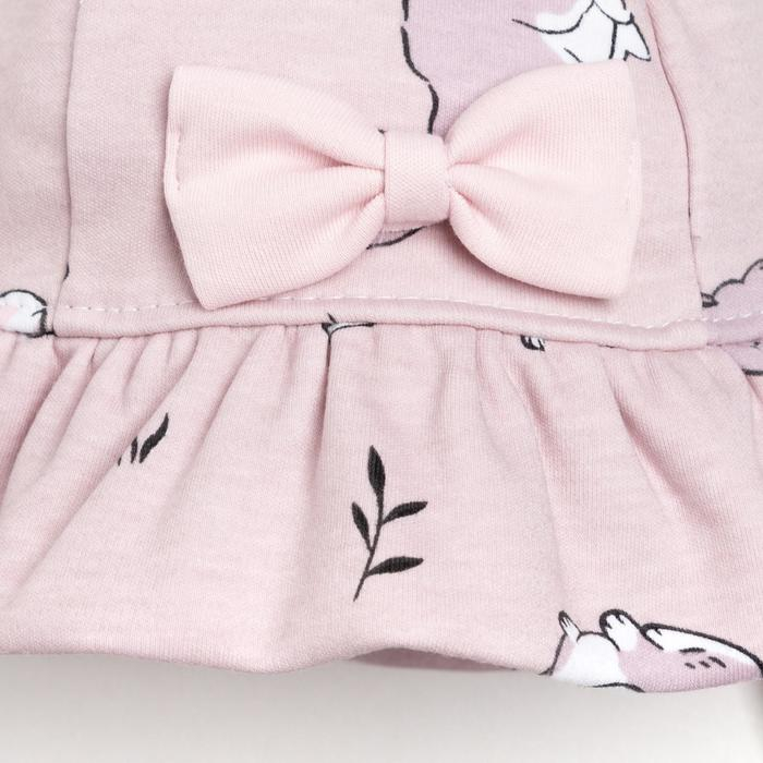 Чепчик (панамка) Крошка Я "Зайчик", серый, р.44