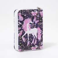 Кошелёк детский на молнии &laquo;Выбражулька&raquo;, цвет фиолетовый