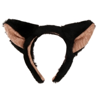 Карнавальный ободок &laquo;Кошечка&raquo;, цвет чёрный