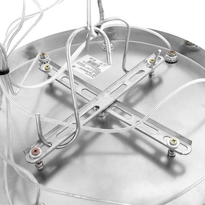 Светильник "Жаннетт" 9х3Вт G4 Хром 30х30х180см