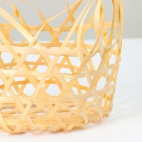 Корзина плетеная, 16х13х8/16, бамбук Корзина плетеная, 16х13х8/16, бамбук