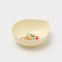 Контейнер для продуктов &laquo;Авокадо&raquo;, 400 мл, 15.5&times;13.5&times;4.5 см, цвет светло-бежевый, рисунок МИКС