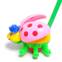 Каталка &laquo;Жучок&raquo;, на палочке, цвета МИКС