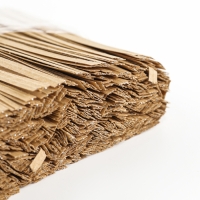 Клип лента, набор 800 шт., длина 1 шт. &mdash; 10 см, цвет бежевый