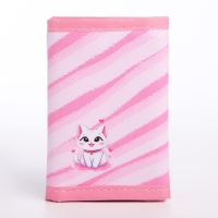 Подарочный набор для девочки «Котик с сердечком» кошелёк, блокнот, ручка Подарочный набор для девочки «Котик с сердечком» кошелёк, блокнот, ручка