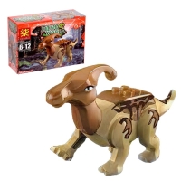 Конструктор блочный &laquo;Динозавры&raquo;, 12 видов, МИКС