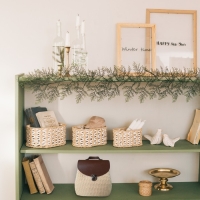 Хлопковый шнур 3 мм 220м/240&plusmn;5 гр Градиент "Лето" (печенье/белый)