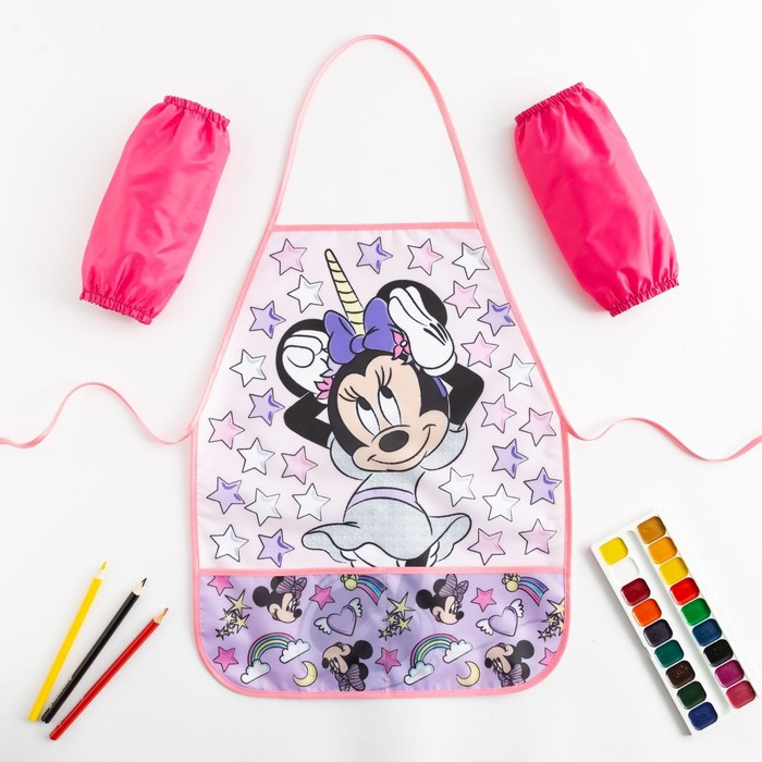 Фартук с нарукавниками детский &laquo;Минни Маус&raquo;, Единорог, 49х39 см