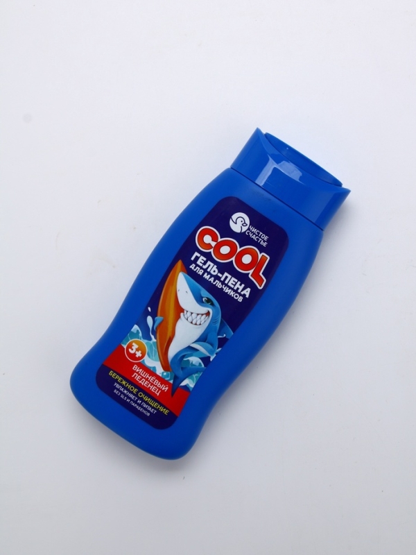 Гель-пена для мальчиков "COOL", вишневый леденец, 250 мл