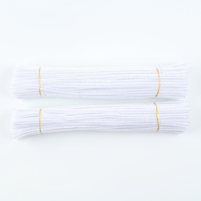 Игрушка из меховых палочек своими руками &laquo;Пушистый зайка&raquo;