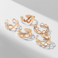 Кольцо набор 5 штук «Идеальные пальчики» мечта, цвет МИКС Кольцо набор 5 штук «Идеальные пальчики» мечта, цвет МИКС