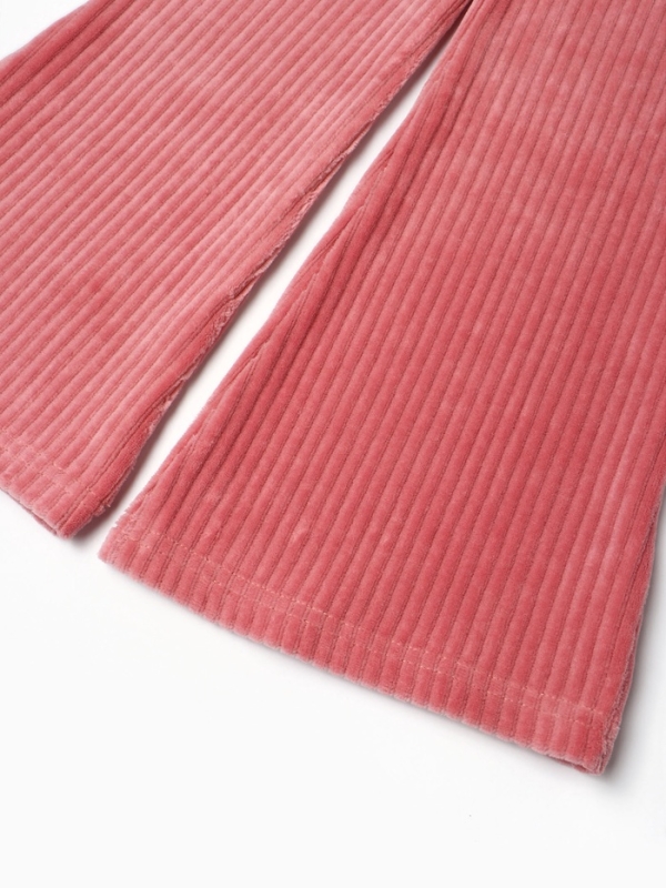 Брюки детские вельветовые KAFTAN р.32 (110-116 см), розовый