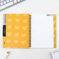 Планер с разделителями &laquo;Проект&raquo;, мягкая обложка, формат А5, 50 листов