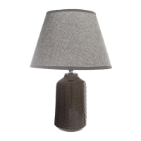 Настольная лампа с абажуром RISALUX &laquo;Иридиум&raquo;, Е27, 40 Вт, 30&times;30&times;43 см