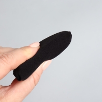 Вставки для уменьшения размера обуви, мягкие, пара, цвет чёрный Вставки для уменьшения размера обуви, мягкие, пара, цвет чёрный