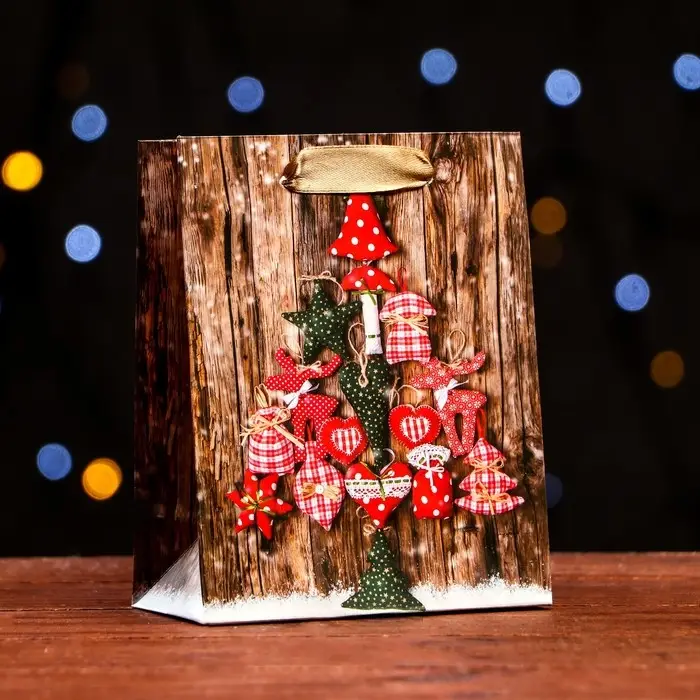 Пакет ламинированный &laquo;Новогодний ассортимент&raquo; 11.5&times;14.5&times;6 см