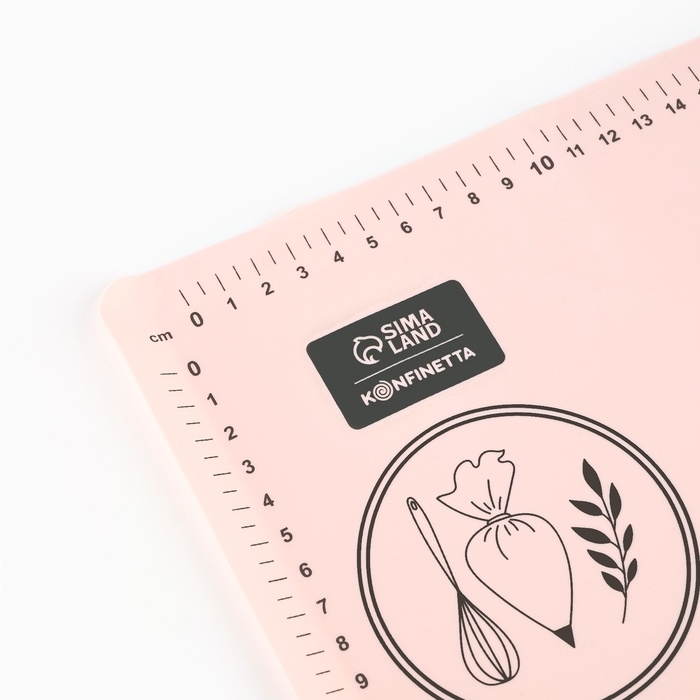 Силиконовой коврик для выпечки &laquo;С любовью&raquo;, 50 х 40 см