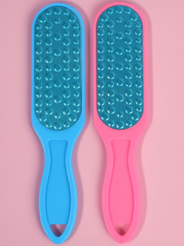 Пилка для ног, лазерная, двусторонняя, 25,5 см, цвет МИКС Пилка для ног, лазерная, двусторонняя, 25,5 см, цвет МИКС