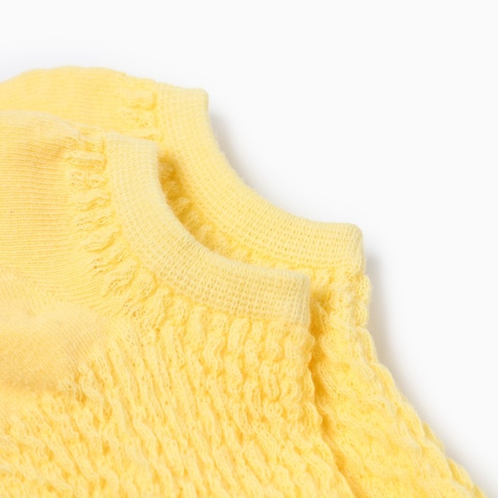 Носки женские, цвет желтый, размер 36-40