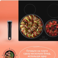 Набор посуды со съемной ручкой Ingenio Daily Chef Black