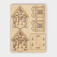 Подставка под зубочистки Доляна &laquo;Домик&raquo;, 5&times;5&times;7 см