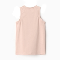 Майка женская MINAKU: Basic line цвет пудровый,р-р 44 Майка женская MINAKU: Basic line цвет пудровый,р-р 44