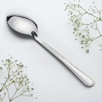 Ложка чайная с гравировкой с 8 Марта &laquo;Анна&raquo;, 3 х 14 см.