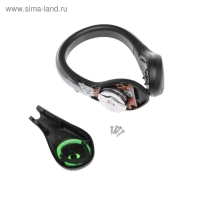 Светодиодная клипса, модель SY-AH01, (2 х CR2032), зеленый Светодиодная клипса, модель SY-AH01, (2 х CR2032), зеленый