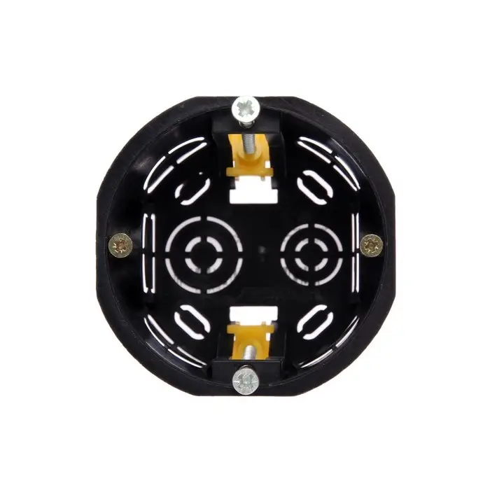 Коробка установочная Luazon Lighting, 68х45 мм, IP20, для полых стен, черная