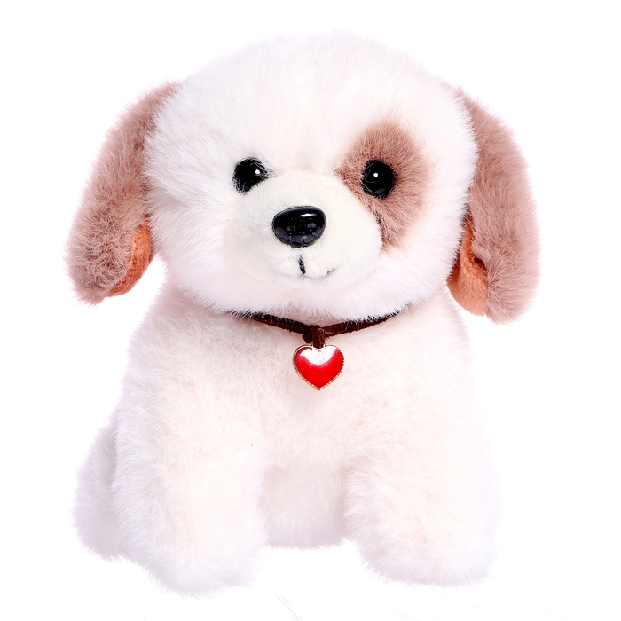 Мягкая игрушка &laquo;Собачка с сердечком&raquo;, 13 см