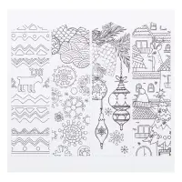 Новогодняя раскраска антистресс. Альбом &laquo;Зимняя сказка&raquo;, 20 стр