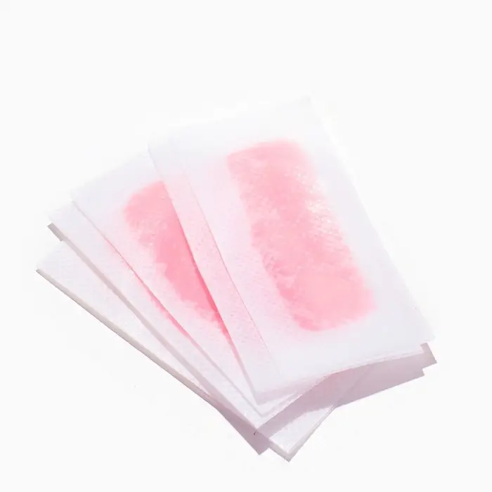 Восковые полоски Secret Beauty для депиляции лица, с маслом розы, 10 шт