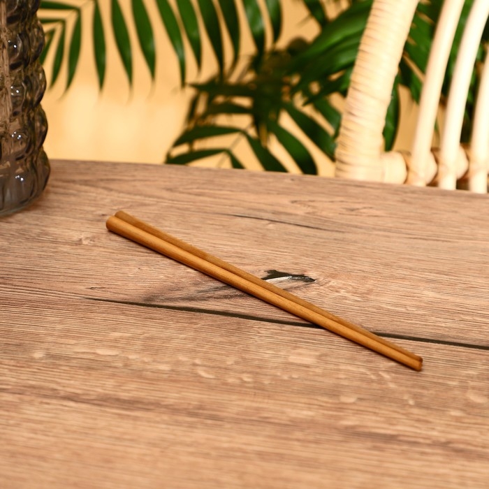 Палочки для суши 24 см, тиковое дерево