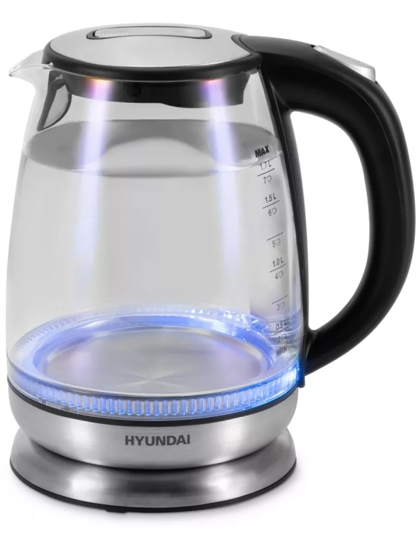 Чайник HYK-G8800 1.7л. 2200Вт серебристый