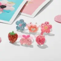 Кольцо детское Выбражулька &laquo;Для принцессы&raquo;, форма МИКС, цветное, безразмерное