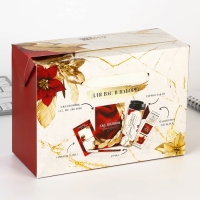 Подарочный набор «УЧИТЕЛЬ №1»: ежедневник А5, 80 листов, ручка, стикеры, термостакан 350 мл и магнитные закладки Подарочный набор «УЧИТЕЛЬ №1»: ежедневник А5, 80 листов, ручка, стикеры, термостакан 350 мл и магнитные закладки