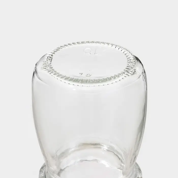 Банка для сыпучих Доляна &laquo;Парфе&raquo;, 100 мл, 5.7&times;7 см, с пробковой крышкой, стекло, прозрачная