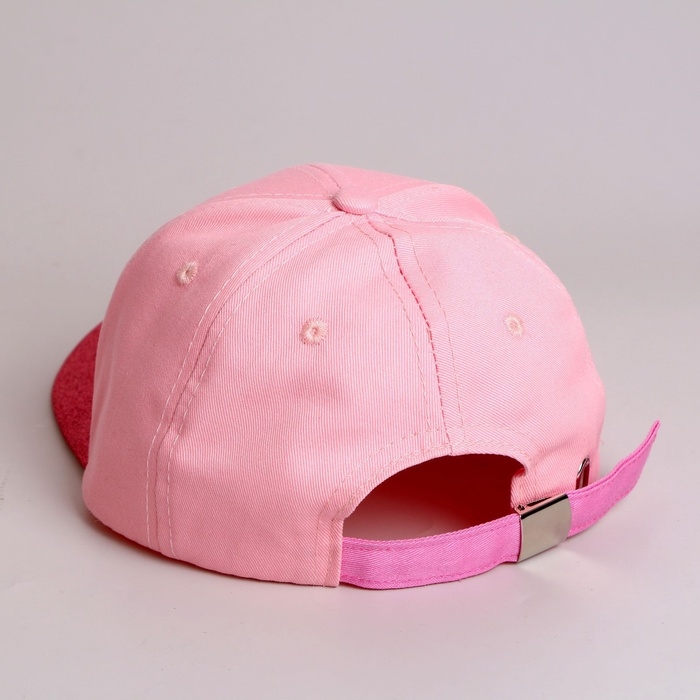 Кепка детская для девочки MEOW, цвет розовый, р-р. 52-54