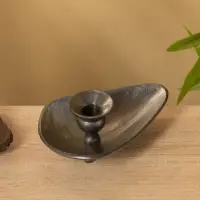 Подсвечник "Средневековье" алюминий 18х13х6,5 см