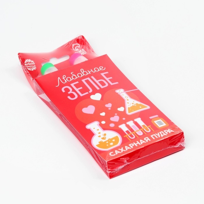 Сахарная пудра «Любовное зелье» на подложке, 2 шт. Сахарная пудра «Любовное зелье» на подложке, 2 шт.