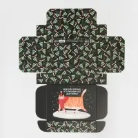 Коробка подарочная новогодняя складная &laquo;Веди себя хорошо&raquo;, 21 х 15 х 5 см, Новый год