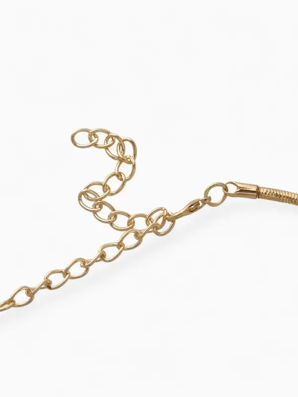 Набор 2 предмета: чокер, браслет &laquo;Обруч&raquo; сердце, цвет золото