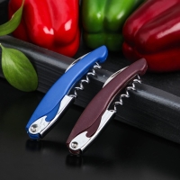 Штопор складной Доляна &laquo;Акула&raquo;, нержавеющая сталь, цвет МИКС