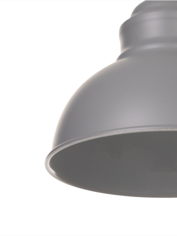 Светильник Paul 1х40Вт Е27 пр-1м пыльно-серый 20х20х17,5см