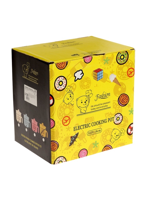 Чайник-кастрюля электрический LSK-1800, пластик, 1.3 л, 600 Вт