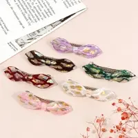 Заколка-автомат для волос "Велия" элегия, 9 см, микс